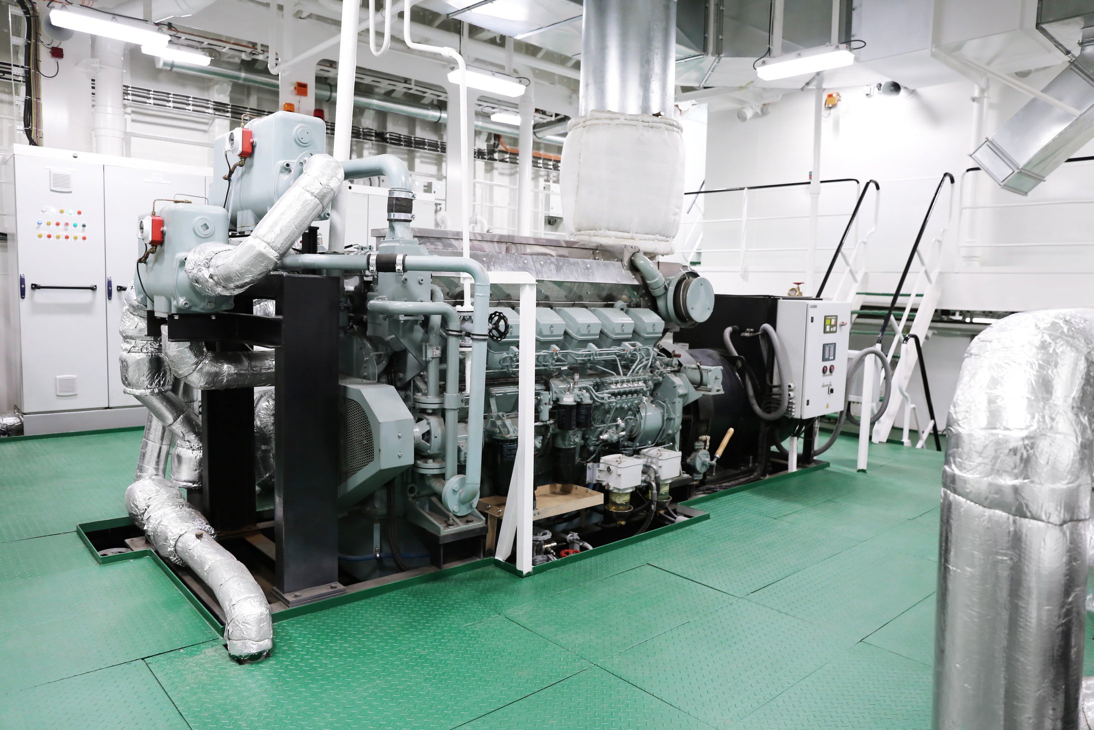 ship engine room